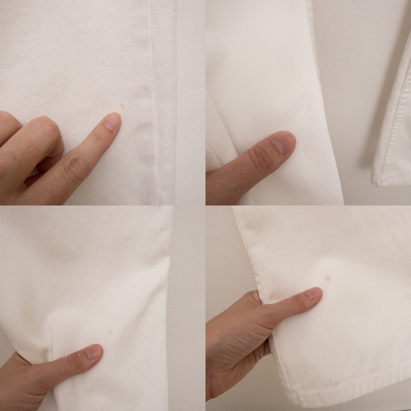 REFORMATION Cynthia High Relaxed Jean White - Picture 6 of 10